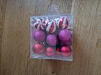kerstballentjes (nep), Diversen, Kerst, Ophalen of Verzenden, Zo goed als nieuw