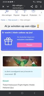 Ticket, Tickets en Kaartjes, Twee personen, Ticket of Toegangskaart