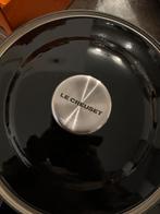 Le creuset 24 cm, Huis en Inrichting, Keuken | Potten en Pannen, Le creuset, Le, Gietijzer, Verzenden