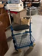 Stevige rollator met boodschappenrekje, Ophalen, Gebruikt