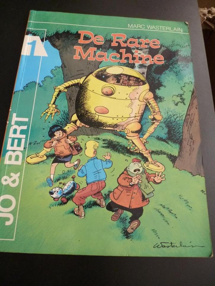 Strip.  De rare machine. Jo & Bert., Boeken, Stripboeken, Zo goed als nieuw, Eén stripboek, Verzenden