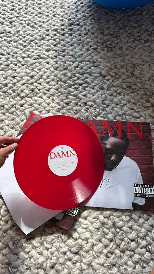 Kendrick Lamar - Damn - zeldzaam - met handtekening, Cd's en Dvd's, Vinyl | Hiphop en Rap, Zo goed als nieuw, 2000 tot heden, Overige formaten