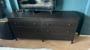 Ikea Koppang ladekast zwartbruin beschikbaar voor biedingen