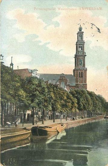 (304-231-049) Amsterdam Prinsengracht Westertoren beschikbaar voor biedingen