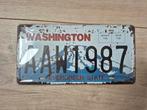Nummerbord Washington, Antiek en Kunst, Ophalen of Verzenden