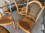 Eettafel plus 4 stoelen, Ophalen, Gebruikt, 50 tot 100 cm, Vijf personen of meer
