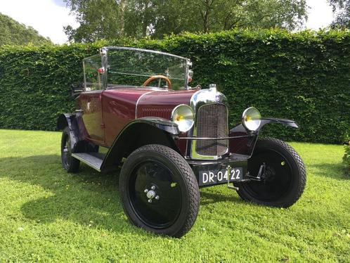 5HP Citroen C2 cabriolet 1923, Auto's, Oldtimers, Particulier, Citroën, Benzine, Cabriolet, Handgeschakeld, Overige kleuren, Achterwielaandrijving