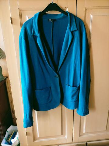 Opruiming: Blauw katoenen jasje Didi 48 jersey  beschikbaar voor biedingen