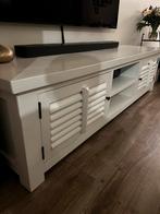 Riviera Maison TV-meubel massief hout, z.g.a.n., Huis en Inrichting, Kasten | Televisiemeubels, Ophalen, 150 tot 200 cm, Zo goed als nieuw