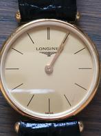 Longines Agassiz Gouden 18K unisex david bowie watch, Leer, Polshorloge, Ophalen of Verzenden, Zo goed als nieuw