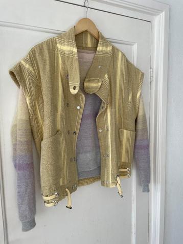 Berenice Gilet - Maat XS / Maat S – Yellow Stripes beschikbaar voor biedingen