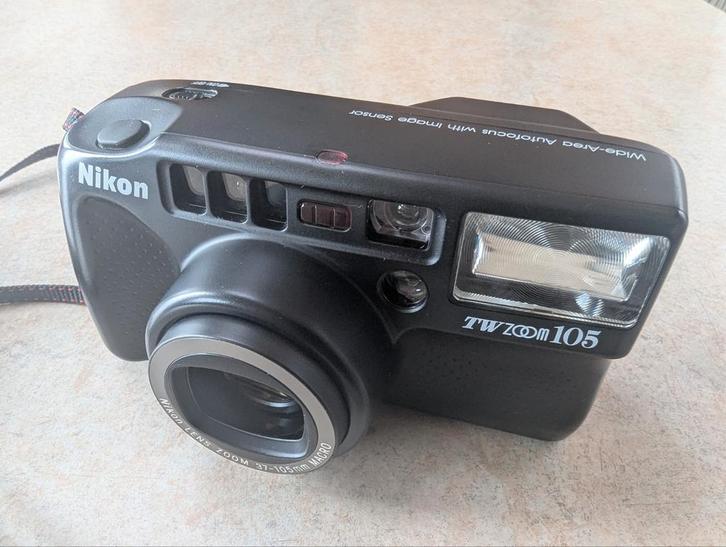 Prachtige Nikon TW Zoom 105, Audio, Tv en Foto, Fotocamera's Analoog, Zo goed als nieuw, Compact, Nikon, Ophalen of Verzenden
