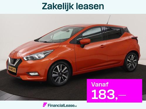 Nissan Micra 0.9 IG-T N-Connecta | Camera | Navigatie | Crui, Auto's, Nissan, Bedrijf, Lease, Financial lease, Micra, ABS, Achteruitrijcamera