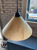 Mooie messing ( koper) plafondlamp / hanglamp., Landelijk /brocant, Gebruikt, Ophalen, 75 cm of meer