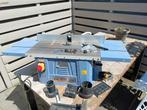 HBM tafel freesmachine en een koffer met freesjes, Ophalen, Gebruikt, Bovenfrees