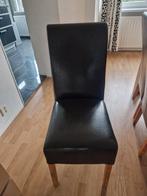 6 bruine eetkamerstoelen, Huis en Inrichting, Ophalen, Bruin, Vijf, Zes of meer stoelen