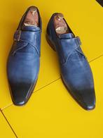 Black By Manfield gesp schoenen met blauwe kleur maat 45, Blauw, Ophalen of Verzenden, Black By Manfield, Gespschoenen