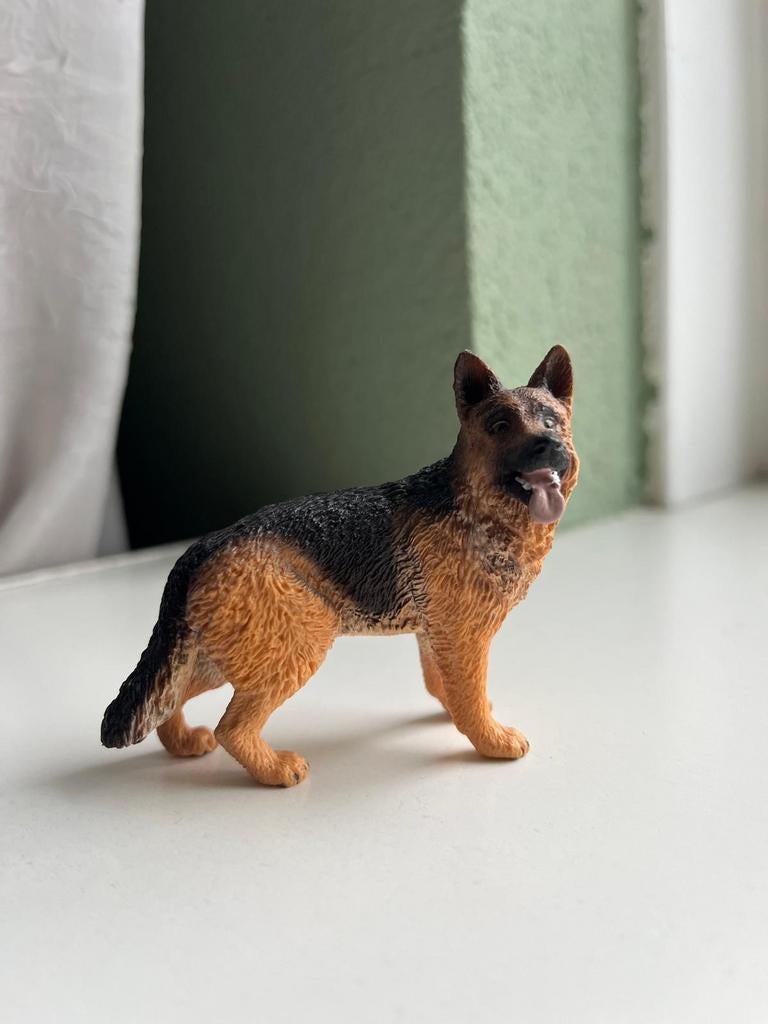 SCHLEICH - DUITSE HERDER, Ophalen of Verzenden, Zo goed als nieuw