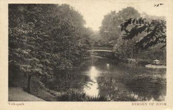Volkspark - Bergen op Zoom - 1921 - ongelopen beschikbaar voor biedingen