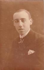 fotokaar t  -   man, Ophalen of Verzenden, Voor 1940, Zo goed als nieuw