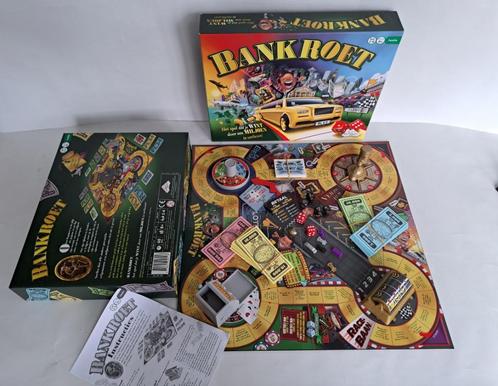 Bankroet bordspel - in nieuwstaat, Hobby en Vrije tijd, Gezelschapsspellen | Bordspellen, Zo goed als nieuw, Een of twee spelers