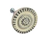 Metalen kastknop rond wit MK26, Minder dan 50 cm, Wit, Nieuw, Ophalen of Verzenden