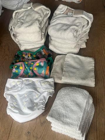 10 Little lamb wasbare luiers size 2 meisje 3 overbroekjes beschikbaar voor biedingen