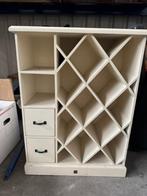 Riviera maison wijnkast, Ophalen, Zo goed als nieuw, Minder dan 5 flessen, Minder dan 50 cm