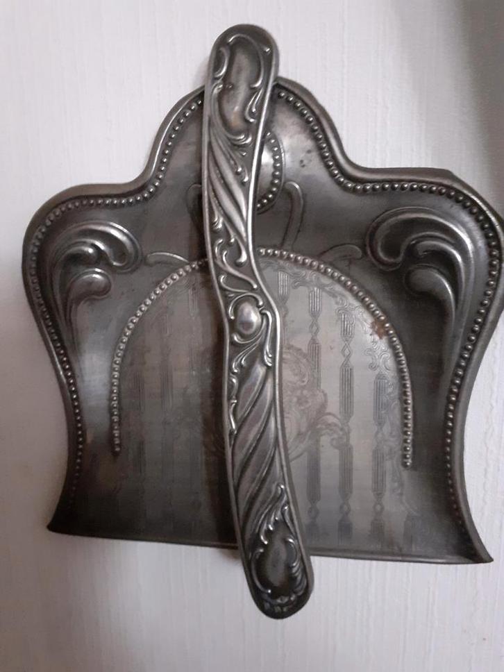 Antieke Veger en Blik van Tin, Antiek en Kunst, Antiek | Overige Antiek, Ophalen