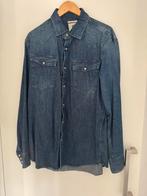 G-Star Slim fit jeanshemd mt XL, Verzenden, Zo goed als nieuw, Blauw, Halswijdte 43/44 (XL)