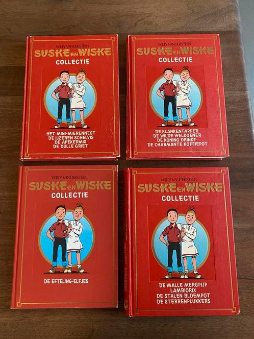 4x Suske en Wiske hardcover, Boeken, Stripboeken, Gelezen, Meerdere stripboeken, Ophalen of Verzenden