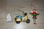 3 kerst ornamenten kitsch, Diversen, Kerst, Ophalen, Zo goed als nieuw