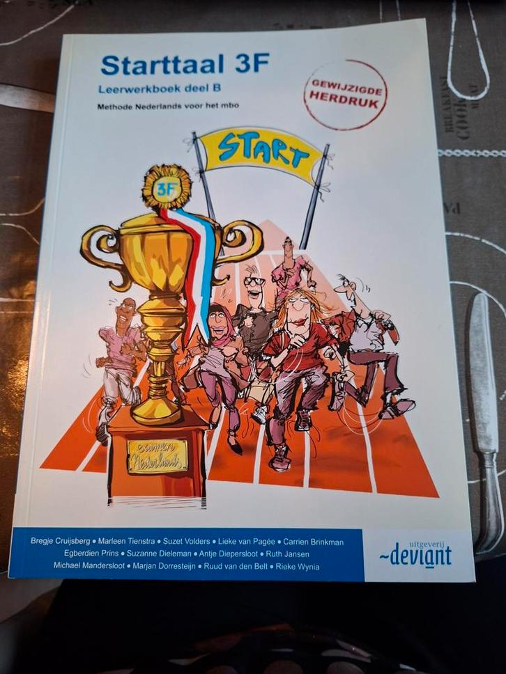 Nieuw Starttaal 3F Ned mbo - leerwerkboek deel B, Boeken, Schoolboeken, Zo goed als nieuw, Nederlands, Overige niveaus, Ophalen of Verzenden