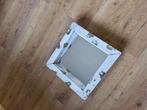 Gave wandspiegel, Huis en Inrichting, Woonaccessoires | Spiegels, Minder dan 50 cm, Vierkant, Ophalen of Verzenden, Zo goed als nieuw