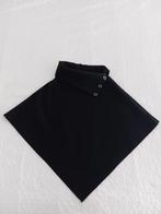 Poncho cape sjaal mantel jas zwart wol, Kleding | Dames, Ophalen of Verzenden, Zo goed als nieuw, Poncho