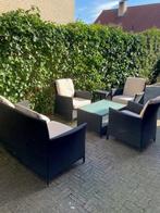 4 Seasons Outdoor Dinner en Loungeset, Tuin en Terras, Tuinsets en Loungesets, Wicker, Tuinset, Meer dan 8 zitplaatsen, Gebruikt