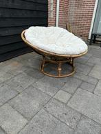 Loungestoel Papasan Bruin, Ophalen, Gebruikt, Stoel