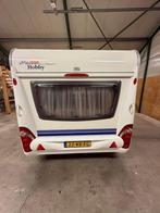 Caravan Hobby 450 UF Excellent (luxe uitvoering) 2008, Caravans en Kamperen, Caravans, Schokbreker, Rondzit, Hobby, Bedrijf