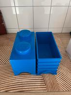 Lego Opbergbak Blauw, Ophalen of Verzenden, Gebruikt, Losse stenen, Lego
