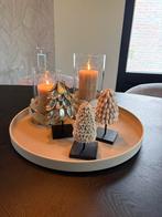 Schelpenkerstbomen beige / schelpendecoratie, Diversen, Kerst, Nieuw, Ophalen of Verzenden