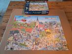 Te koop Jan van Haasteren puzzel, Rondje Texel, 1000 stuks., Ophalen of Verzenden, 500 t/m 1500 stukjes, Zo goed als nieuw, Legpuzzel