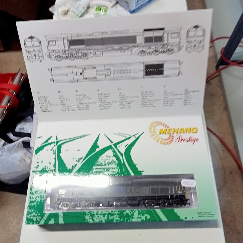 Mehano prestige CLASS 66 GM EMD JT42CWR locomotief T274, Hobby en Vrije tijd, Modeltreinen | H0, Overige merken, Wisselstroom