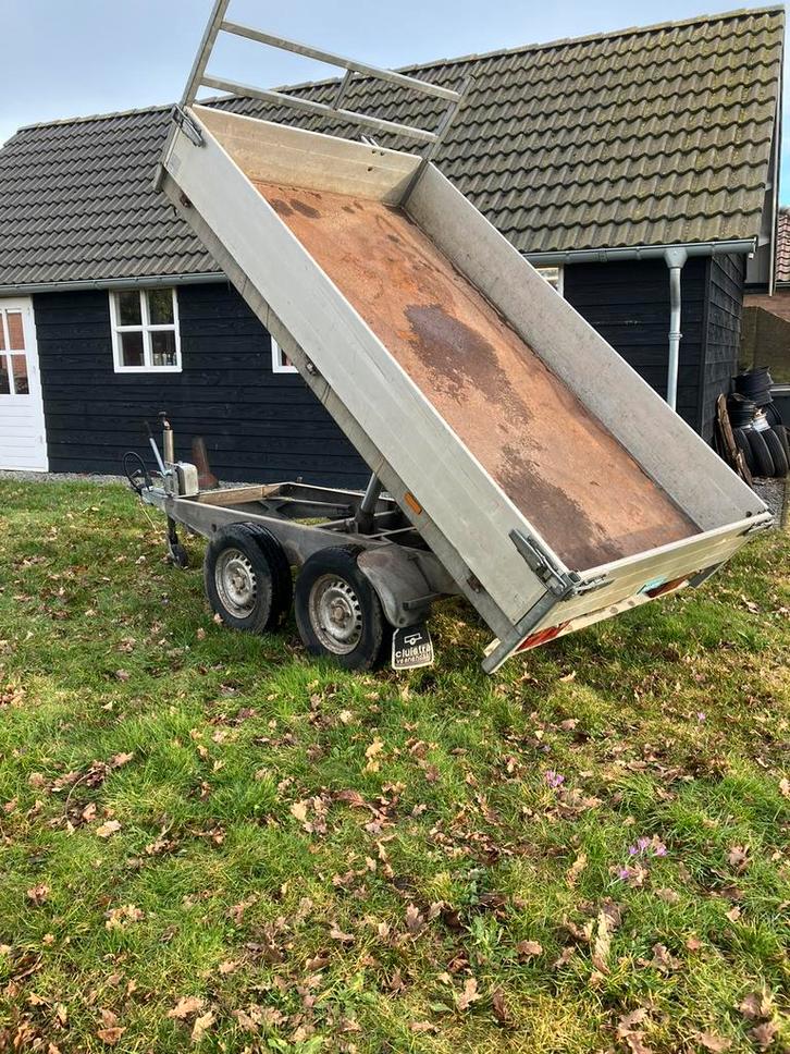 Hapert kieper kipper aanhanger 2000kg, Auto diversen, Aanhangers en Bagagewagens, Zo goed als nieuw, Ophalen
