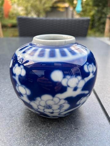 Antieke Gemberpotjes - Blauw/Wit (4 stuks) beschikbaar voor biedingen