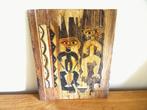 Afrika, Tribal Art. Aangekocht in kunstgalerij in Kinshasa, Verzenden