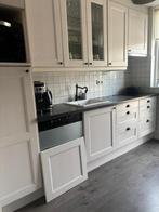 Keuken IKEA wit hout inclusief kookplaat, Ophalen, Gebruikt, Wit, Dubbelwandige keuken