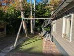 Bangkirai Hardhouten Schommel, Kinderen en Baby's, Speelgoed | Buiten | Speeltoestellen, Ophalen of Verzenden, Gebruikt, Schommel