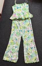 Nieuwe groene set broek met top maat S, Kleding | Dames, Kostuum of Pak, Nieuw, Ophalen of Verzenden, Maat 36 (S)