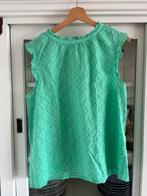 Mouwloze groene top, Kleding | Dames, Nieuw, Groen, Maat 42/44 (L), Zonder mouw