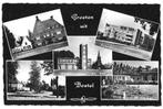 AK Boxtel - Groeten uit....Gemeentehuis, Verzamelen, Verzenden, 1960 tot 1980, Ongelopen, Noord-Brabant